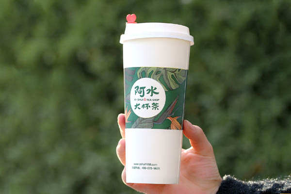 阿水大杯茶加盟大概需要多少