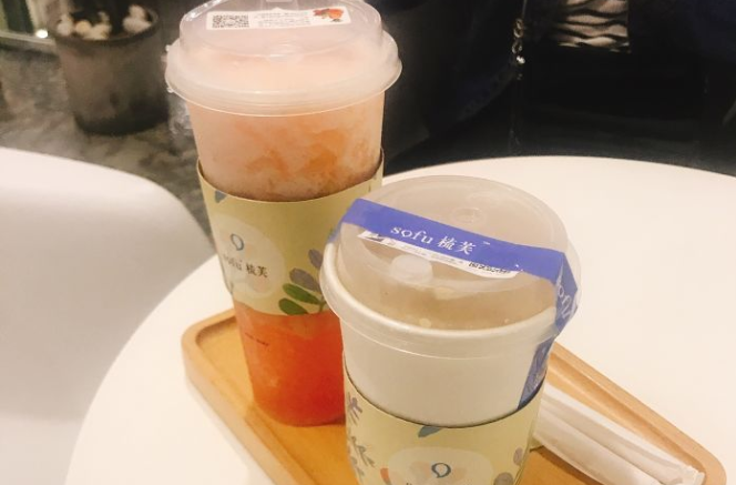 梳芙奶茶